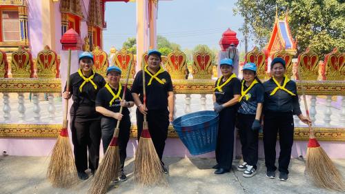 สพอ.หนองแค ร่วมกิจกรรมจิตอาสา “เราทำความดี ด้วยหัวใจ” เนื่องในวันสมเด็จพระนเรศวรมหาราช (วันยุทธหัตถี/วันกองทัพไทย)