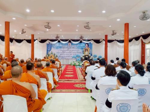 สพอ.หนองแค ร่วมพิธีบำเพ็ญกุศลสตมวาร 100 วัน ถวายพระราชกุศลแด่สมเด็จพระนางเจ้าสิริกิติ์ พระบรมราชินีนาถ พระบรมราชชนนีพันปีหลวง