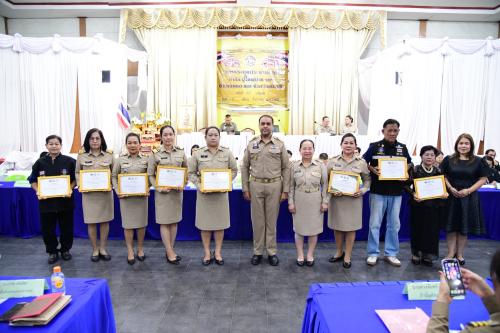 สพอ.หนองแค ร่วมประชุมหัวหน้าส่วนราชการ และกำนัน ผู้ใหญ่บ้าน อำเภอหนองแค ประจำเดือน ธันวาคม พ.ศ. 2568